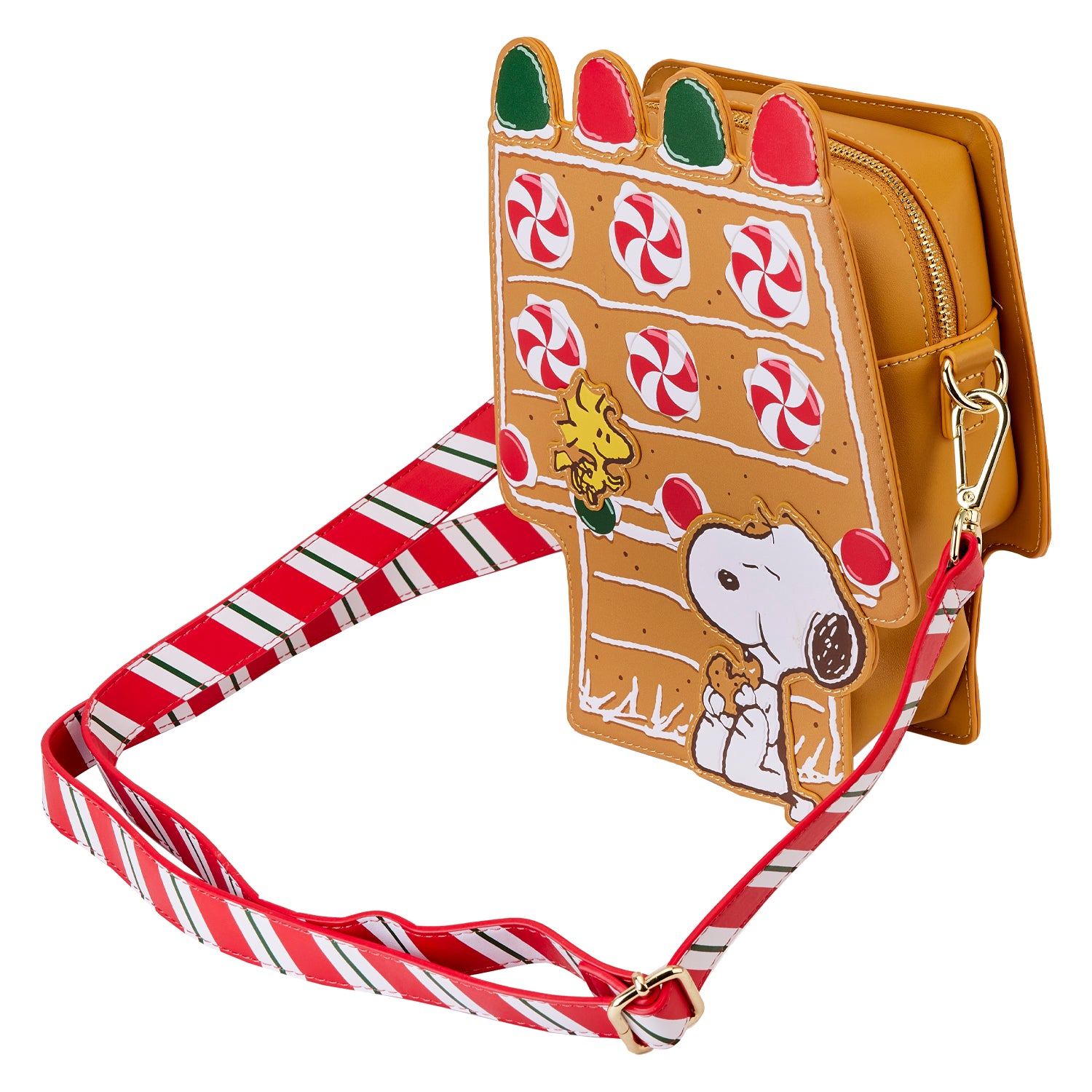 Peanuts | Snoopy Gingerbread House Figural Crossbody