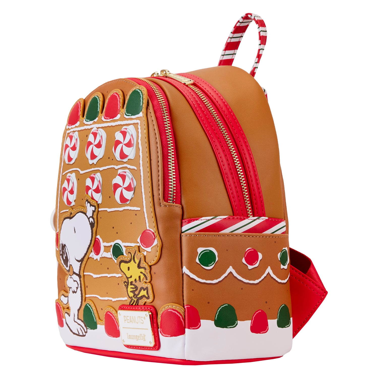 Peanuts | Snoopy Gingerbread House Mini Backpack