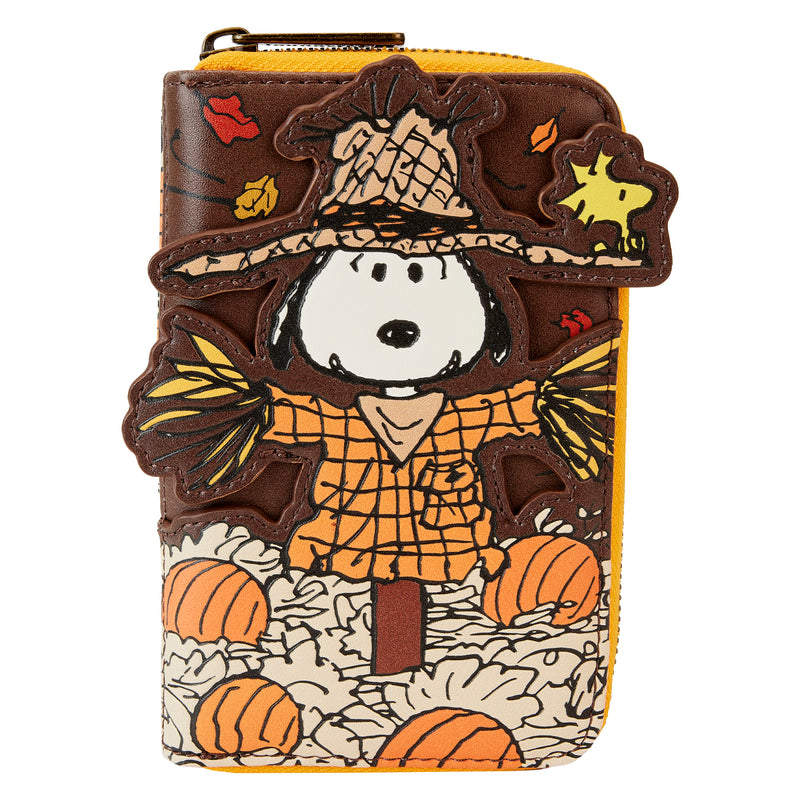Peanuts | Snoopy Scarecrow Cosplay Zip Around Wallet