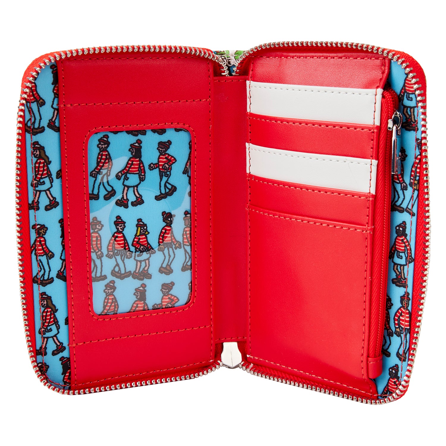 Where's Waldo | Waldo All-Over-Print Zip Around Wallet
