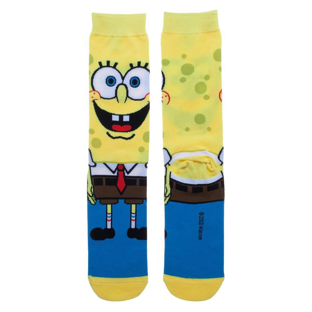 Nickelodeon | Spongebob Squarepants 360 Character Crew Socks