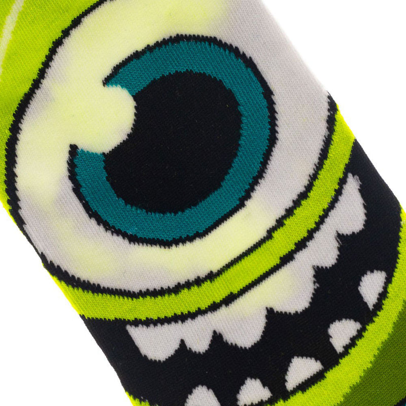 Pixar | Monsters Inc. Mike Wazowski 360 Character Crew Socks