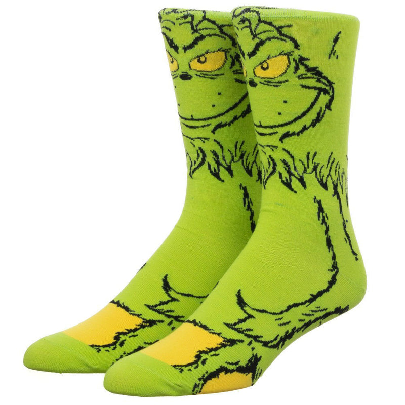 Dr. Seuss | The Grinch 360 Character Crew Socks