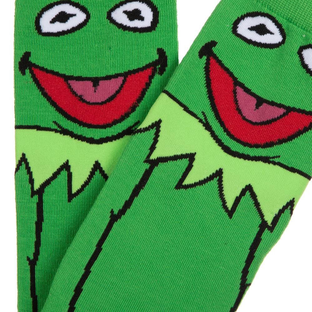 The Muppets | Kermit The Frog 360 Character Crew Socks