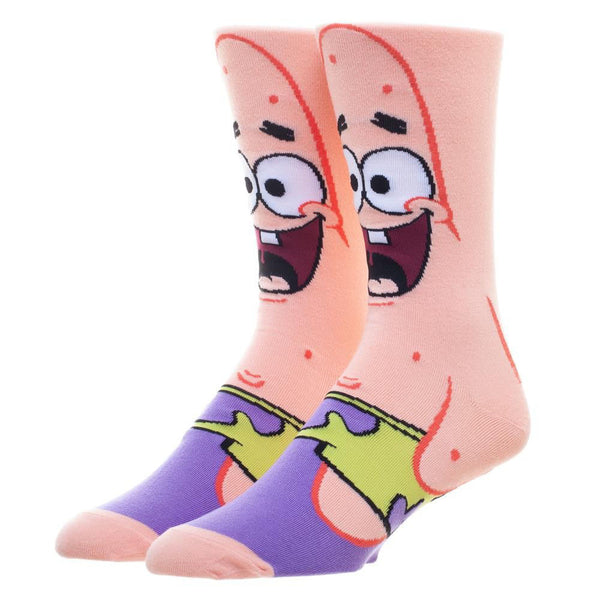 Nickelodeon | Spongebob Patrick 360 Character Crew Socks