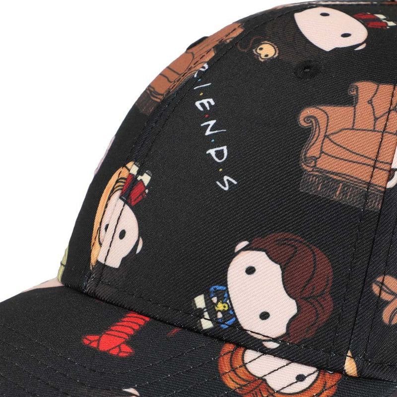 Warner Bros | Friends Chibi All Over Print Snapback