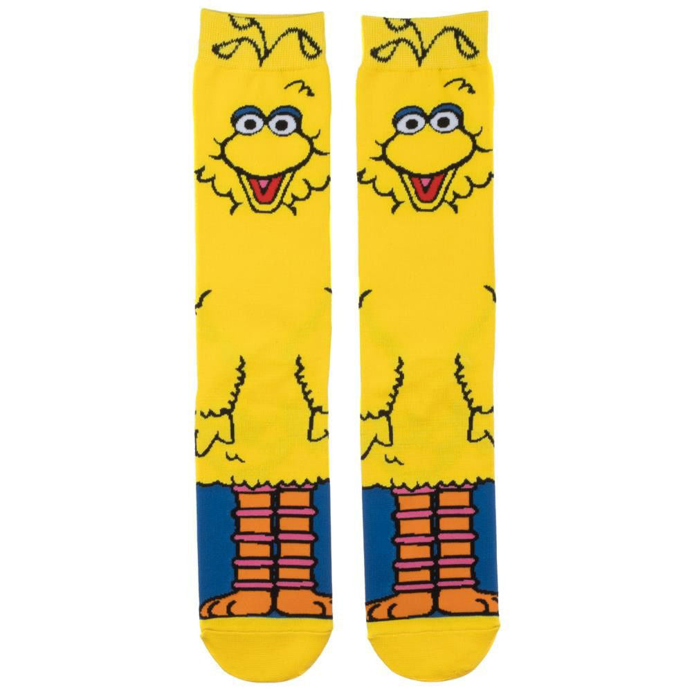 Sesame Street | Big Bird 360 Character Crew Socks