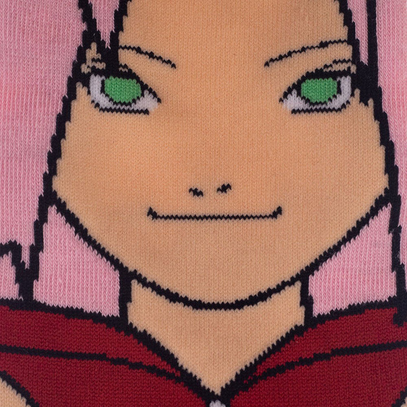 Naruto | Sakura Haruno 360 Character Crew Socks