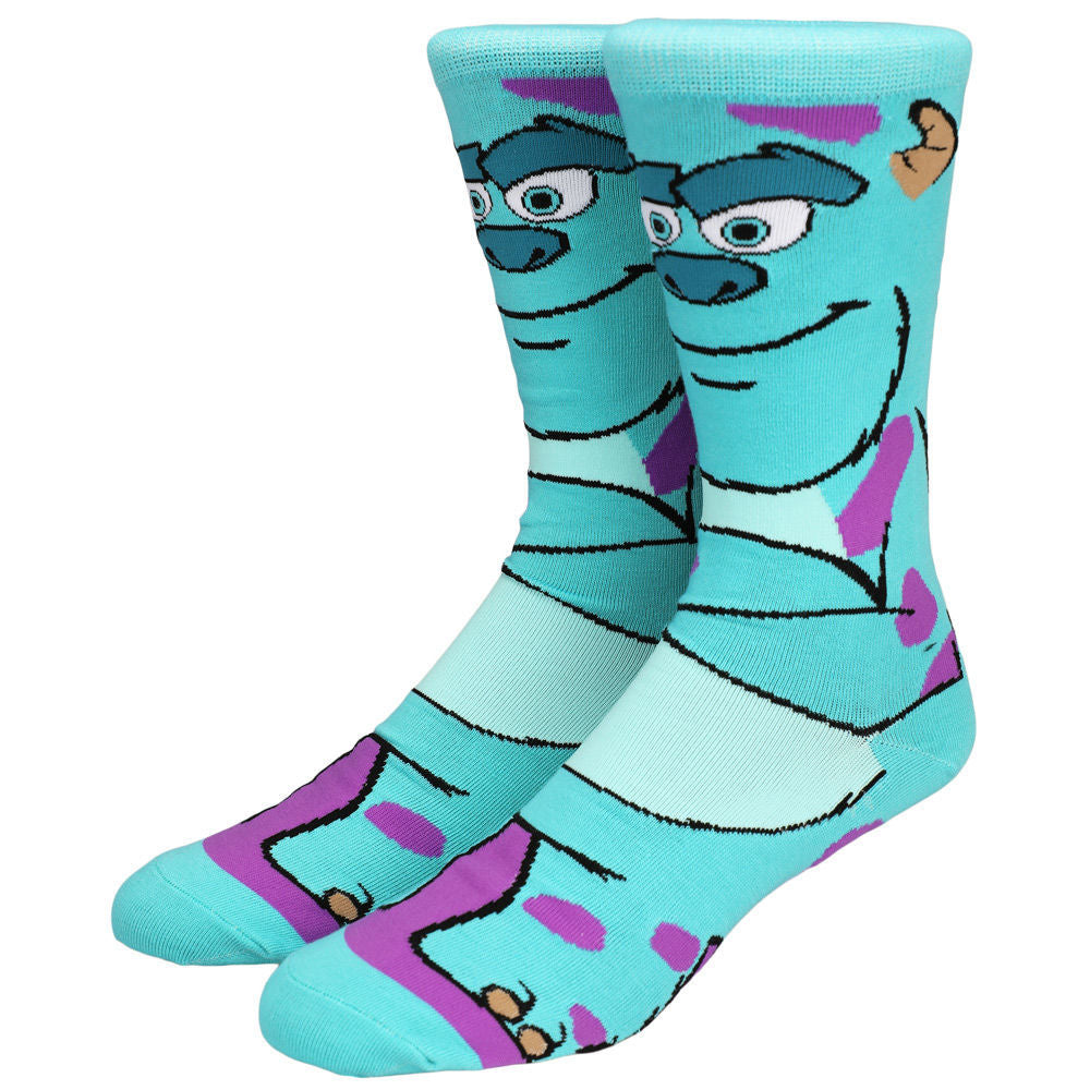 Pixar | Monsters Inc. Sully 360 Character Crew Socks