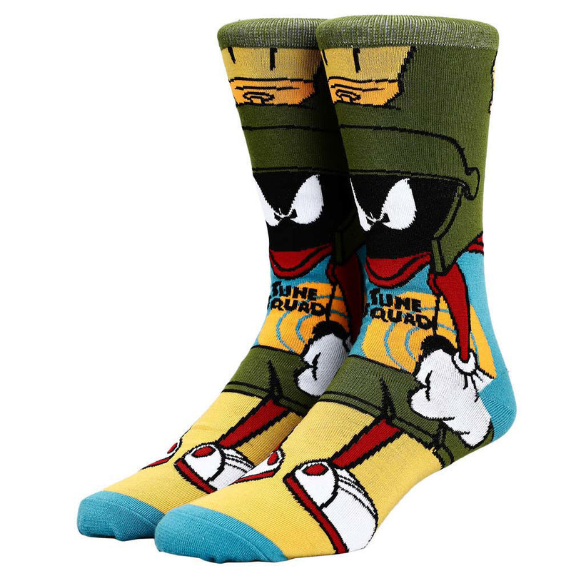 Looney Tunes | Space Jam Marvin The Martian 360 Character Crew Socks