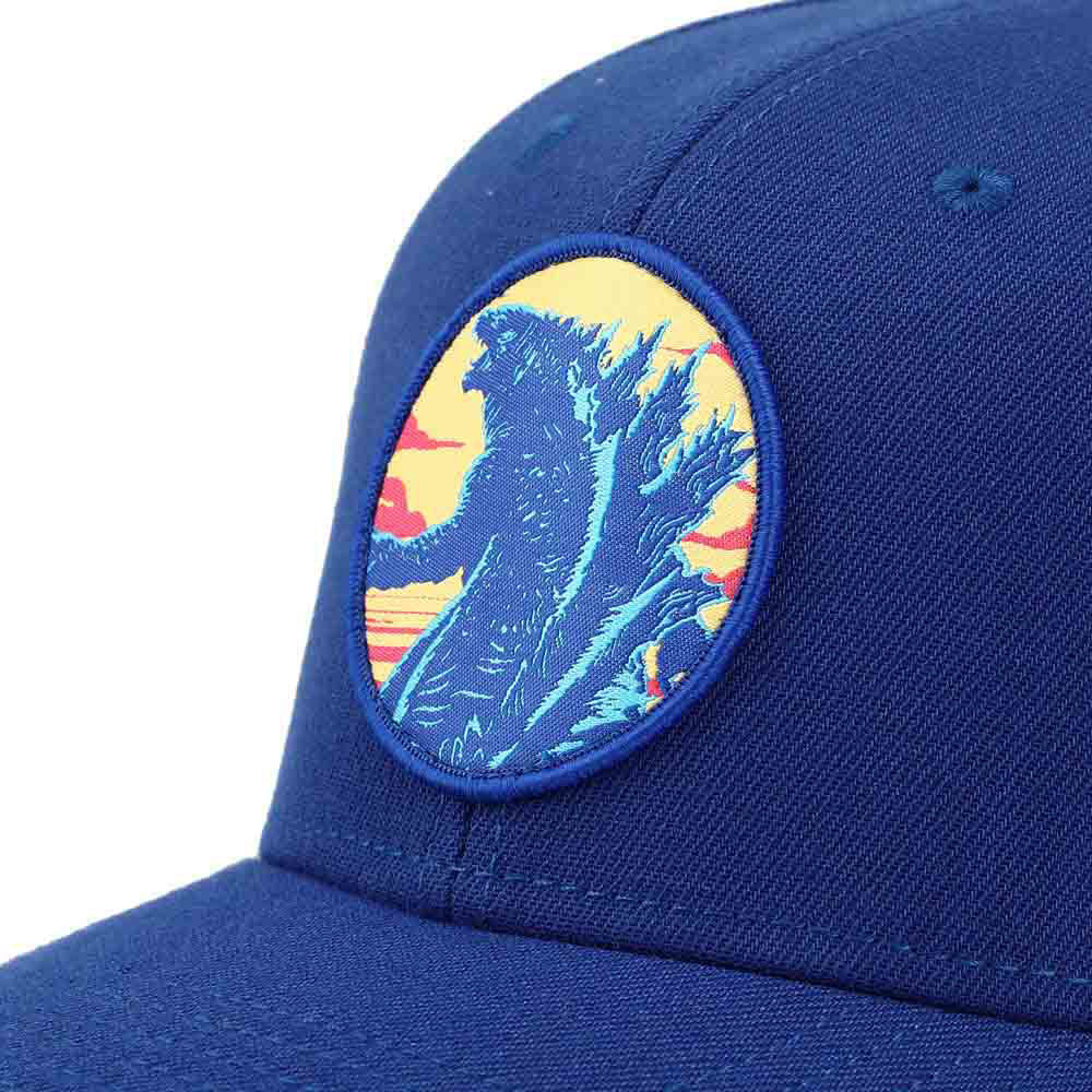 Godzilla | Godzilla vs Kong Raised Embroidered Patch Pre-Curved Snapback