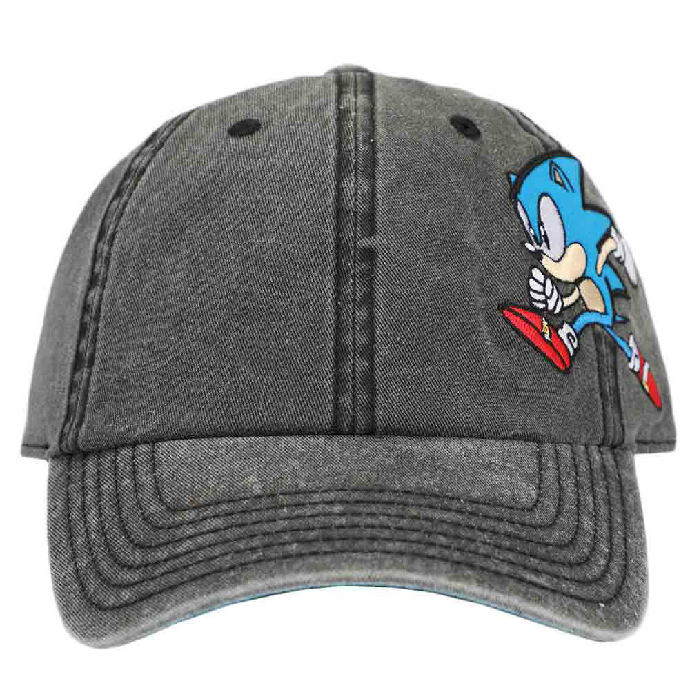 Sega | Sonic Pigment Dye Side Art Dad Hat