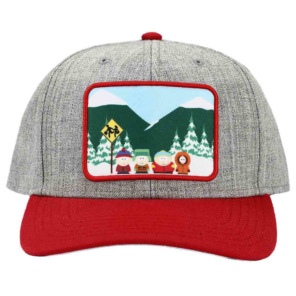 South Park | South Park Gang Sublimated Patch Pre-Curved Snapback