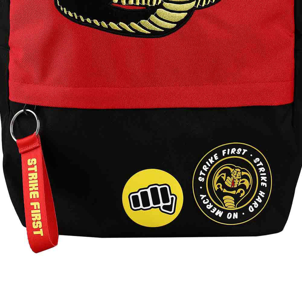 Cobra Kai | Embroidered Patches Laptop Backpack