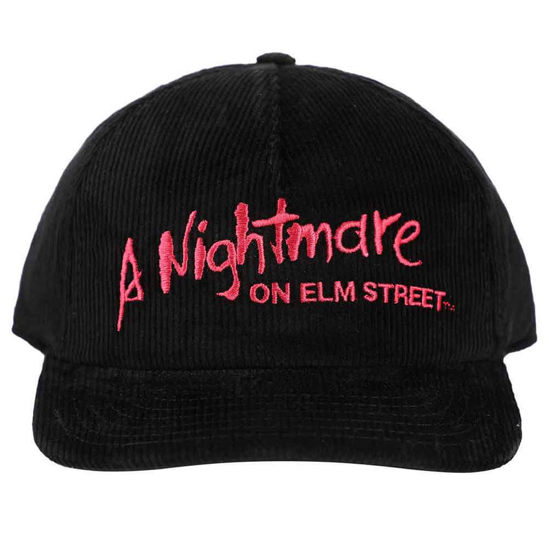 A Nightmare On Elm Street | Embroidered Logo Corduroy Hat