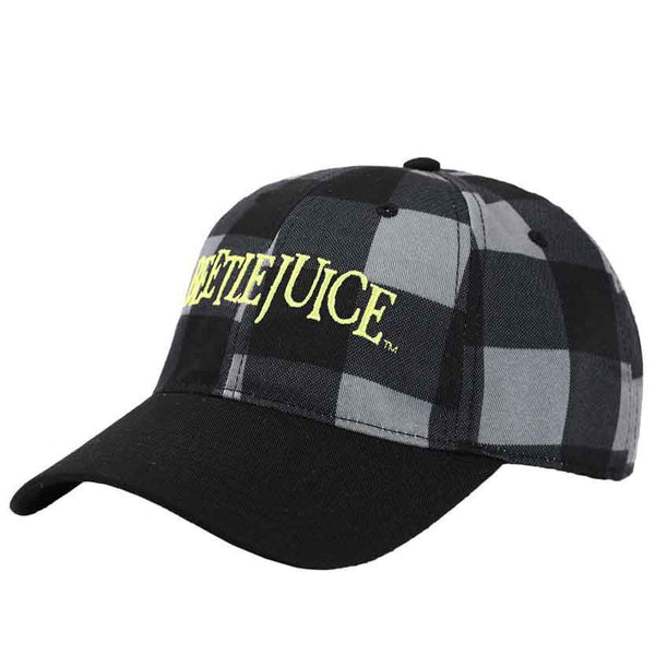Beetlejuice | Plaid Twill Logo Dad Hat