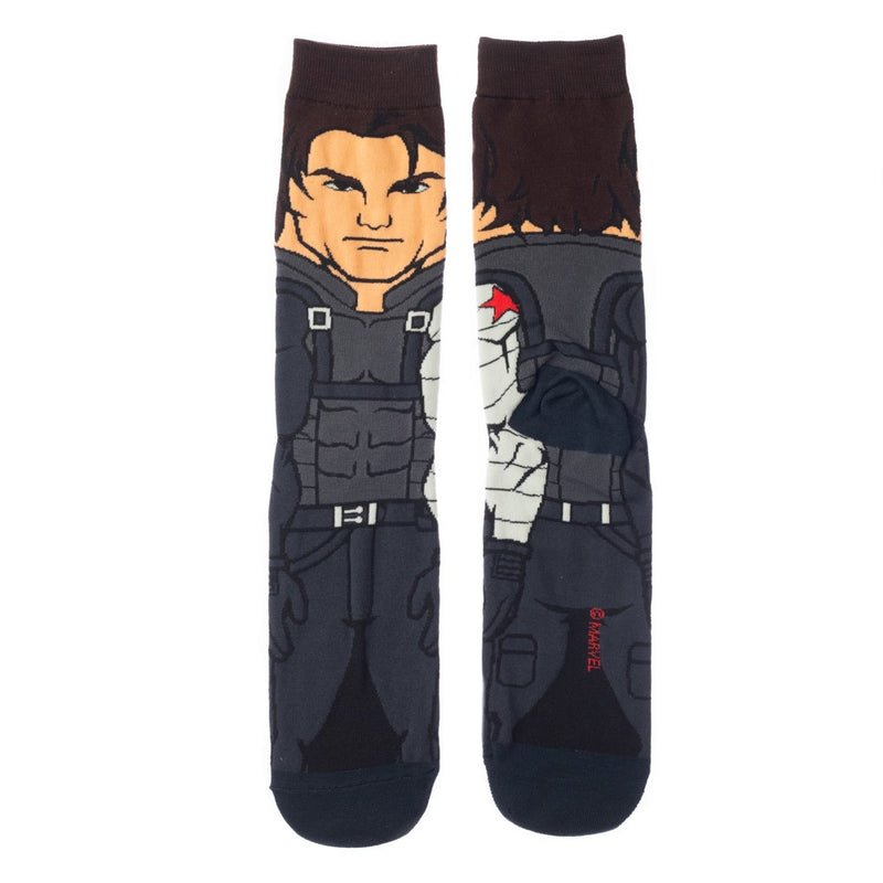 Marvel | The Winter Soldier 360 Character Crew Socks