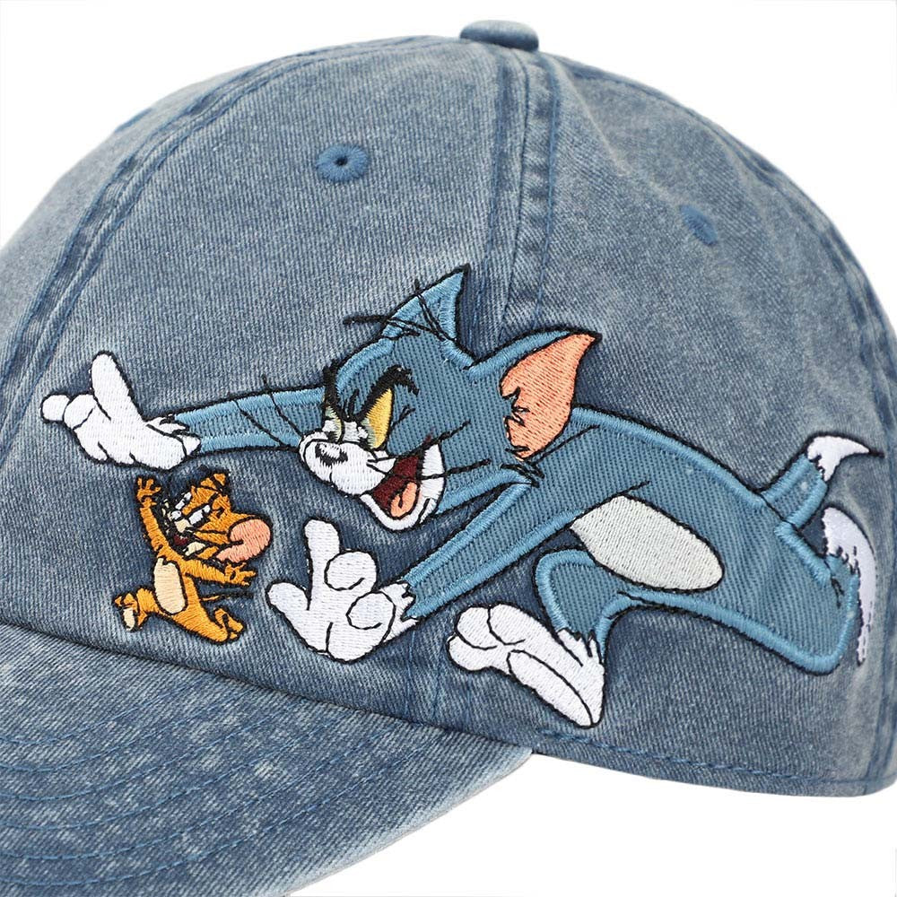 Tom & Jerry | Pigment Dyed Embroidered Dad Hat