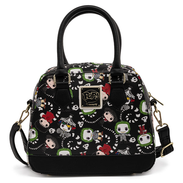 Beetlejuice | Pop by Loungefly Beetlejuice All Over Print Crossbody