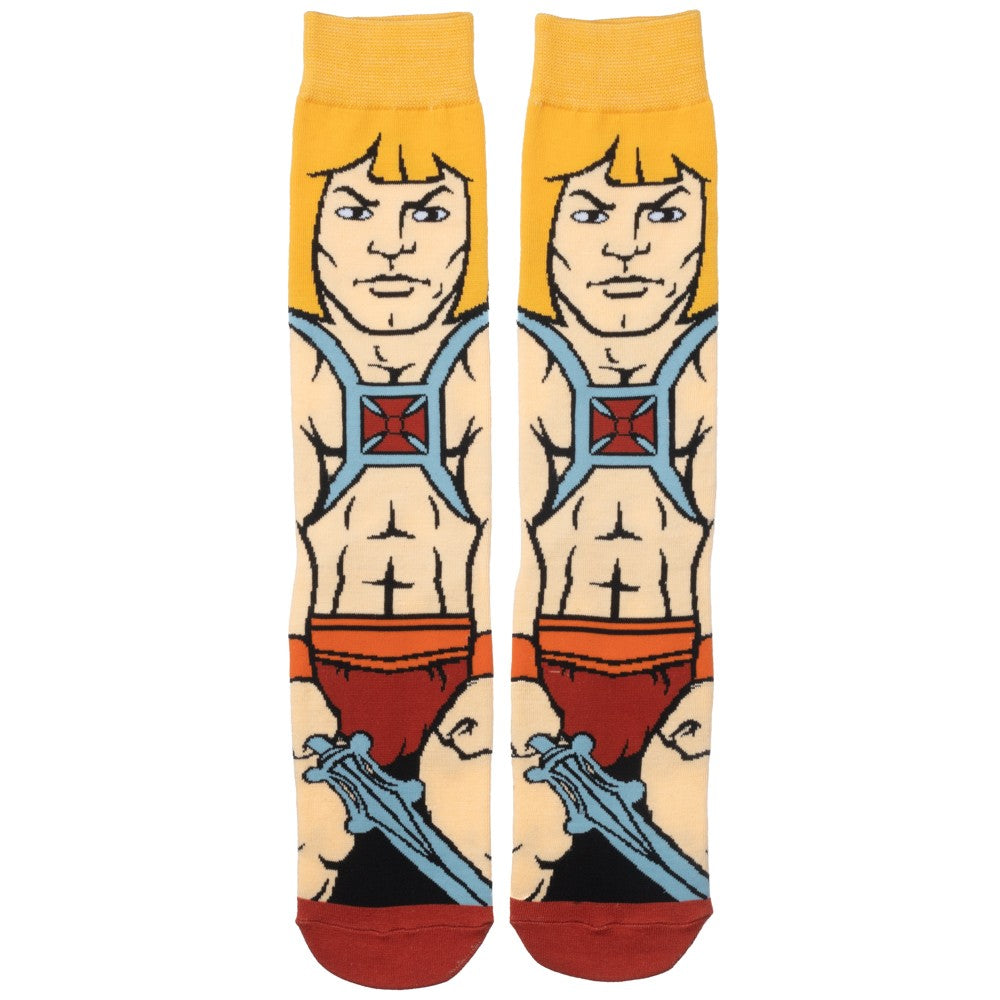 Masters of The Universe | He-Man 360 Character Crew Socks