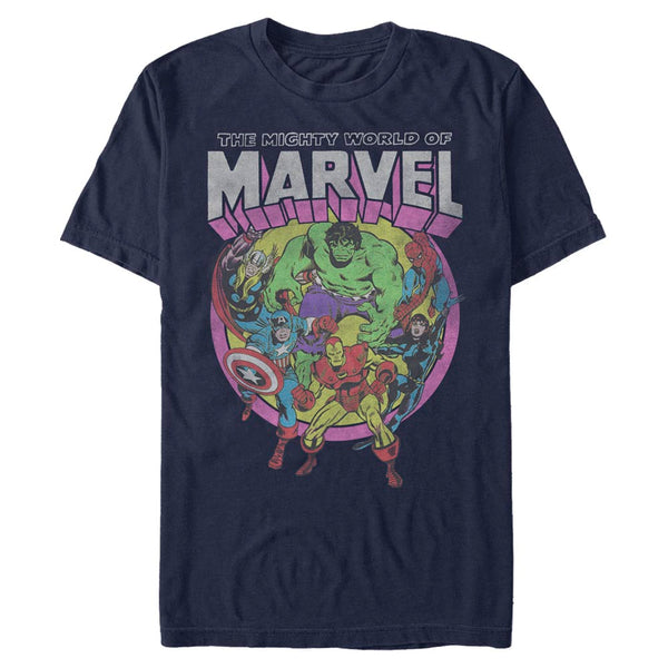 Men's Marvel Neon Group T-Shirt