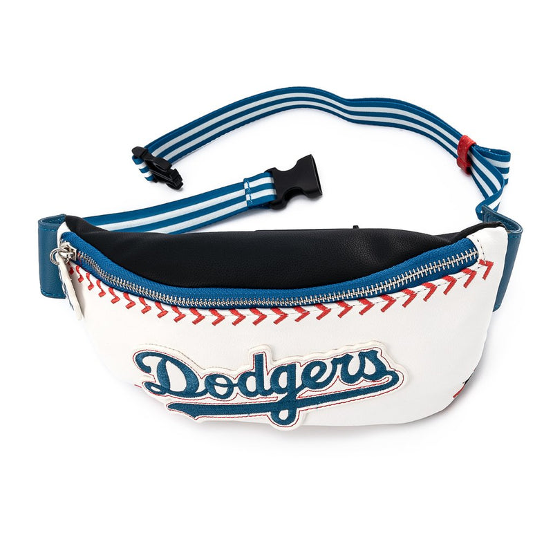MLB  Los Angeles Dodgers Baseball Stitching Fanny Pack