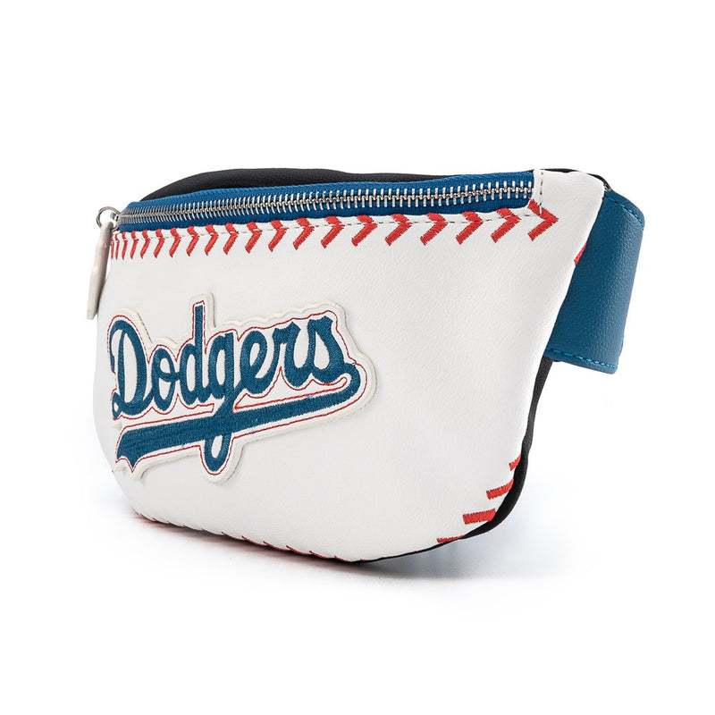 MLB  Los Angeles Dodgers Baseball Stitching Fanny Pack