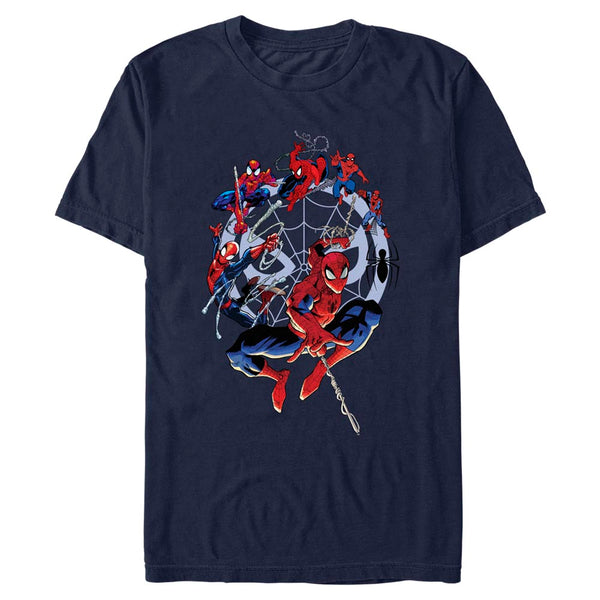 Men's Marvel Spider-Man Beyond Amazing SPIDEY CIRCLE EVOLUTION T-Shirt