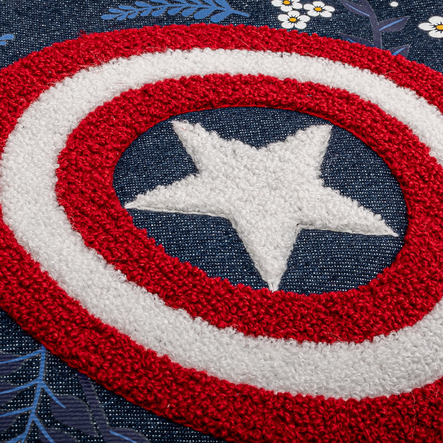 Marvel | Captain America 80th Anniversary Floral Shield Crossbody