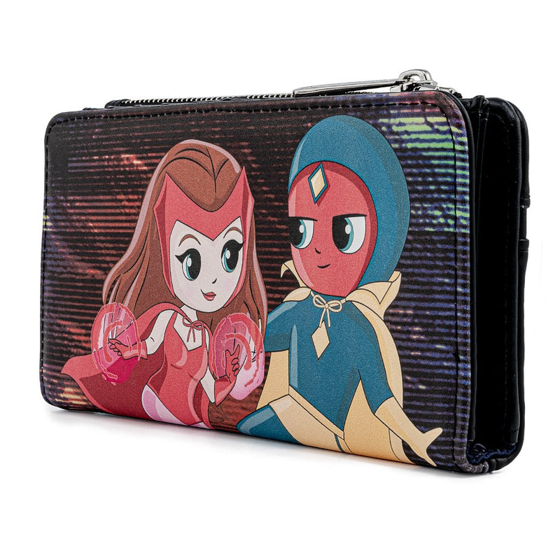 Marvel | WandaVision Scarlet Witch and The Vision Chibi Wallet