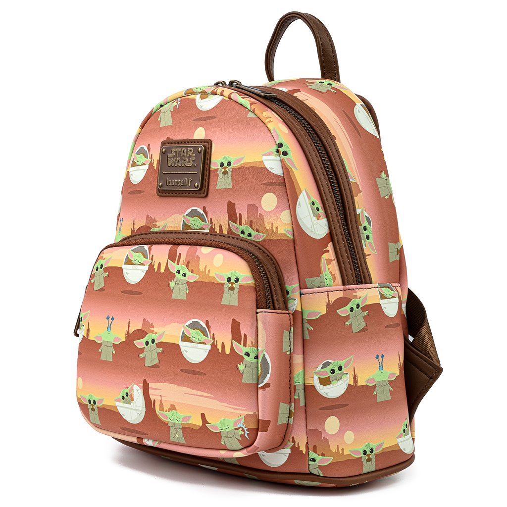 Star Wars | The Mandalorian The Child All Over Print Mini Backpack