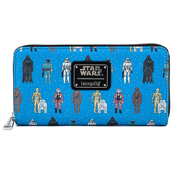 Star Wars | Action Figures AOP Zip Around Wallet