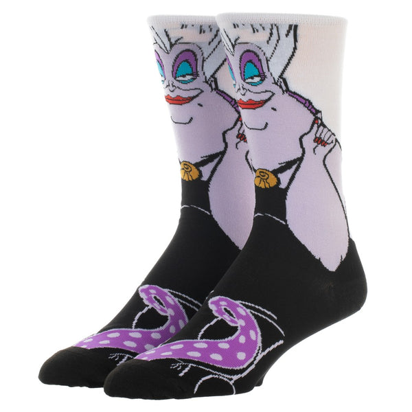 Disney | Villains The Little Mermaid Ursula 360 Character Crew Socks