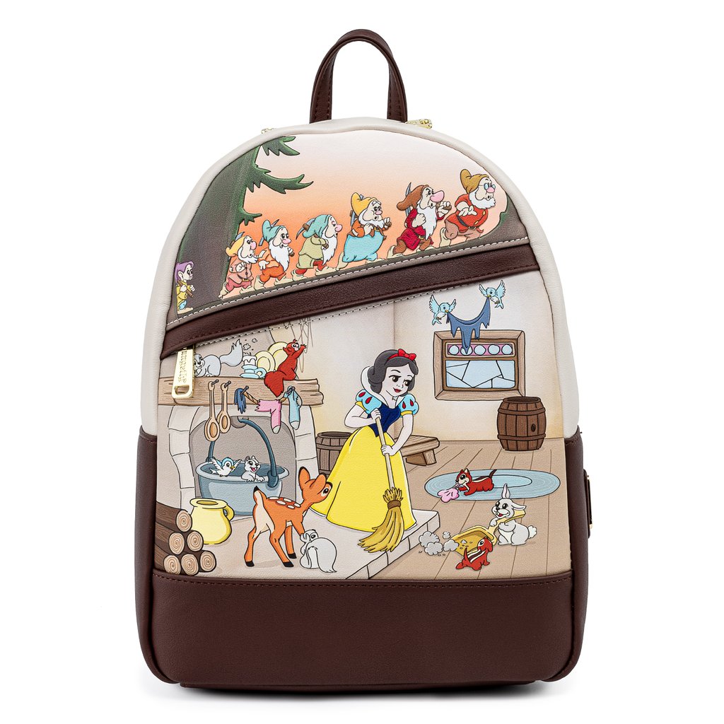 Disney | Snow White and The Seven Dwarves Multi Scene Mini Backpack