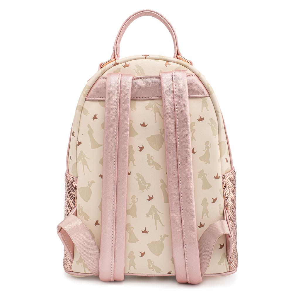 Disney | Ultimate Princess All Over Print Sequin Mini Backpack