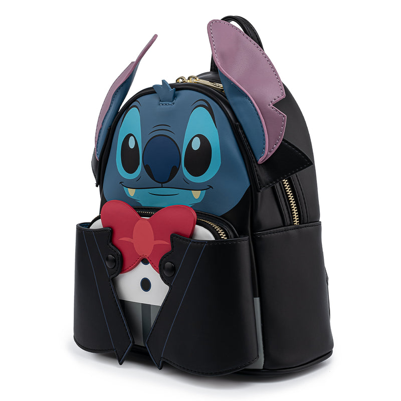 Disney | Vampire Stitch Bowtie Mini Backpack