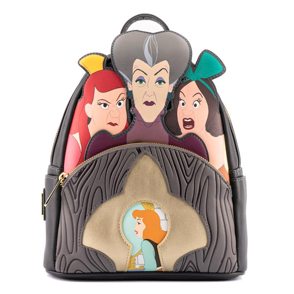 Disney | Villains Scene Series Cinderella's Evil Stepmother and Stepsisters Mini Backpack