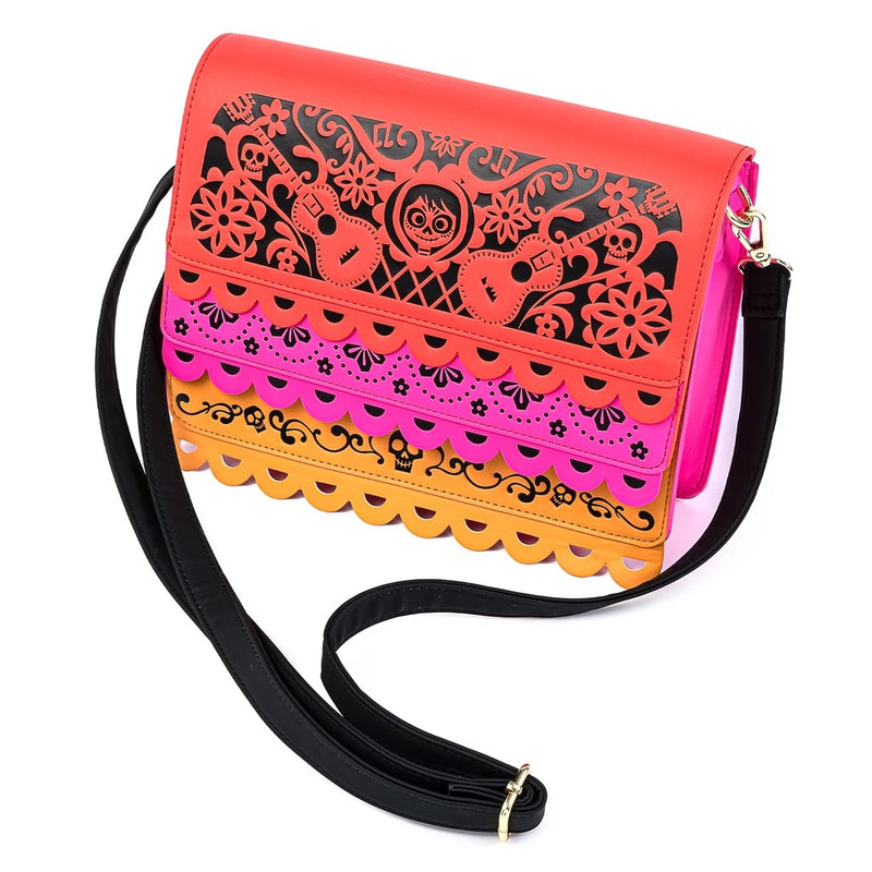 Disney | Coco Diecut Party Flags Crossbody Bag