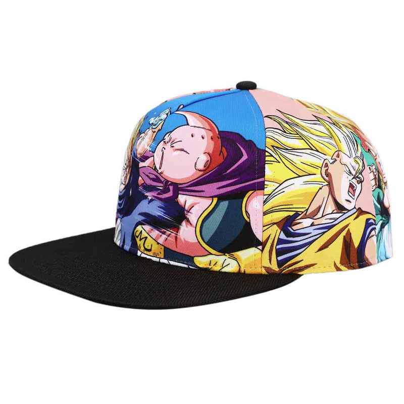Dragon Ball Z | Sublimated Print Flat Bill Snapback