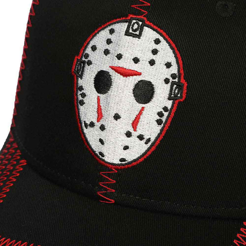 Friday The 13th | Jason Embroidered Contrast Stitch Snapback
