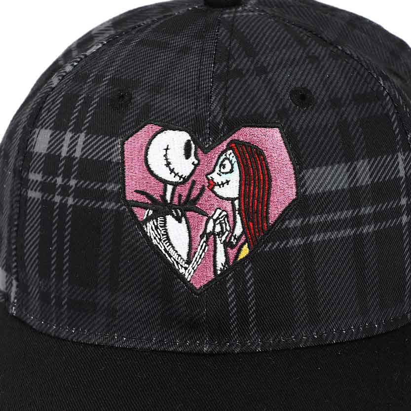 Disney | Nightmare Before Christmas Jack and Sally Embroidered Dad Hat
