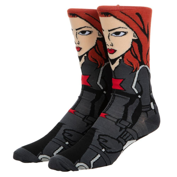 Marvel | Black Widow 360 Character Crew Socks