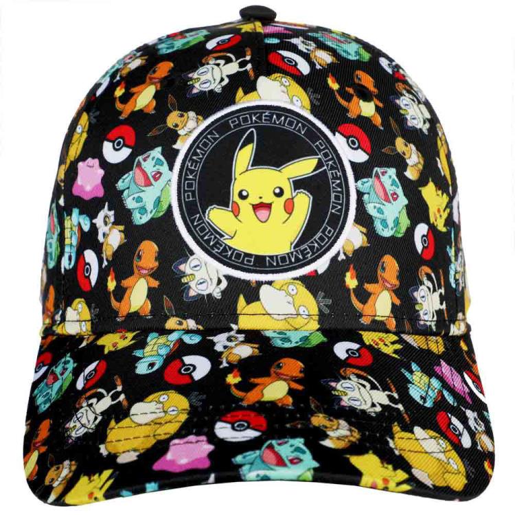 Pokemon | Pikachu Character All Over Print Snapback