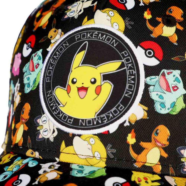 Pokemon | Pikachu Character All Over Print Snapback