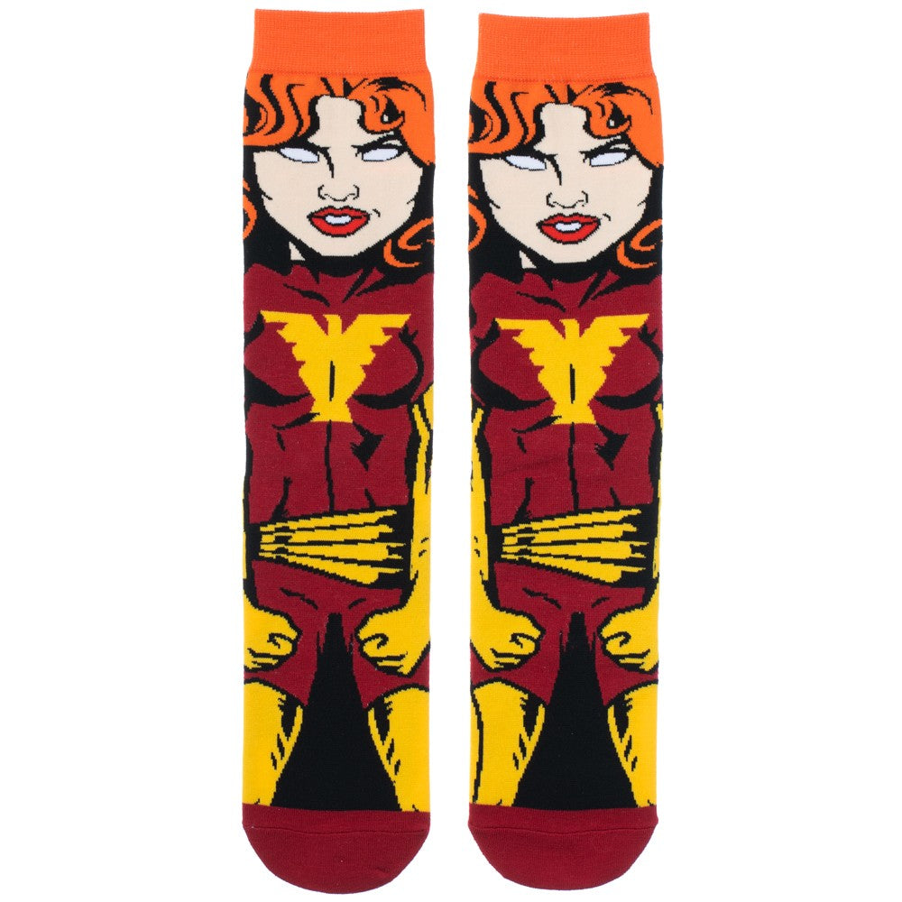 Marvel | X-Men Dark Phoenix 360 Character Crew Socks