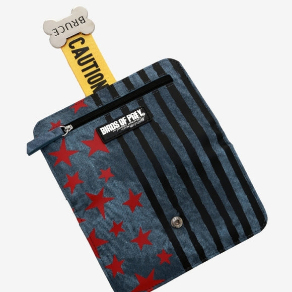 DC Comics | Birds of Prey Harley Quinn Faux Denim Ripstock Bifold Walle