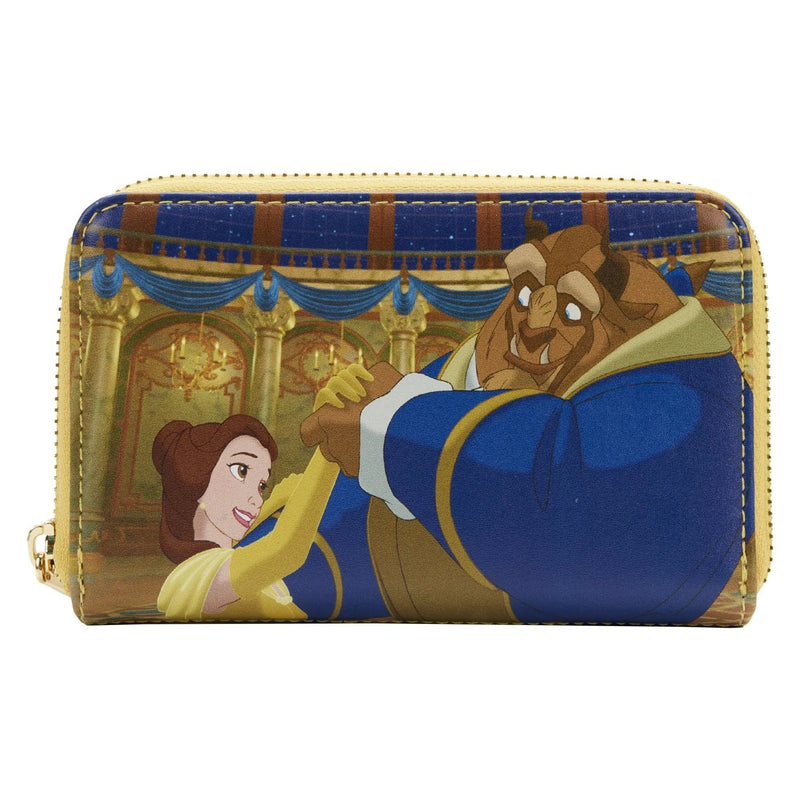 Disney | Beauty and The Beast Princess Scenes Zip Around Wallet