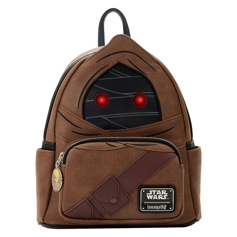 Star Wars | CBC x Loungefly The Mandalorian Jawa Light-Up Mini Backpack
