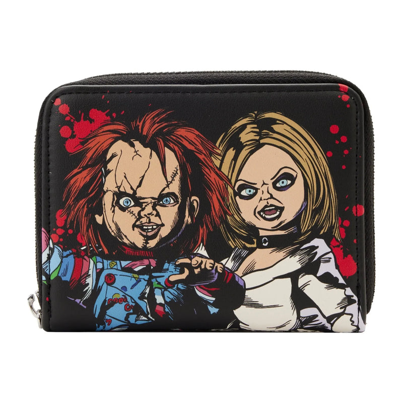 Chucky | Bride of Chucky Happy Couple Zip Around Wallet