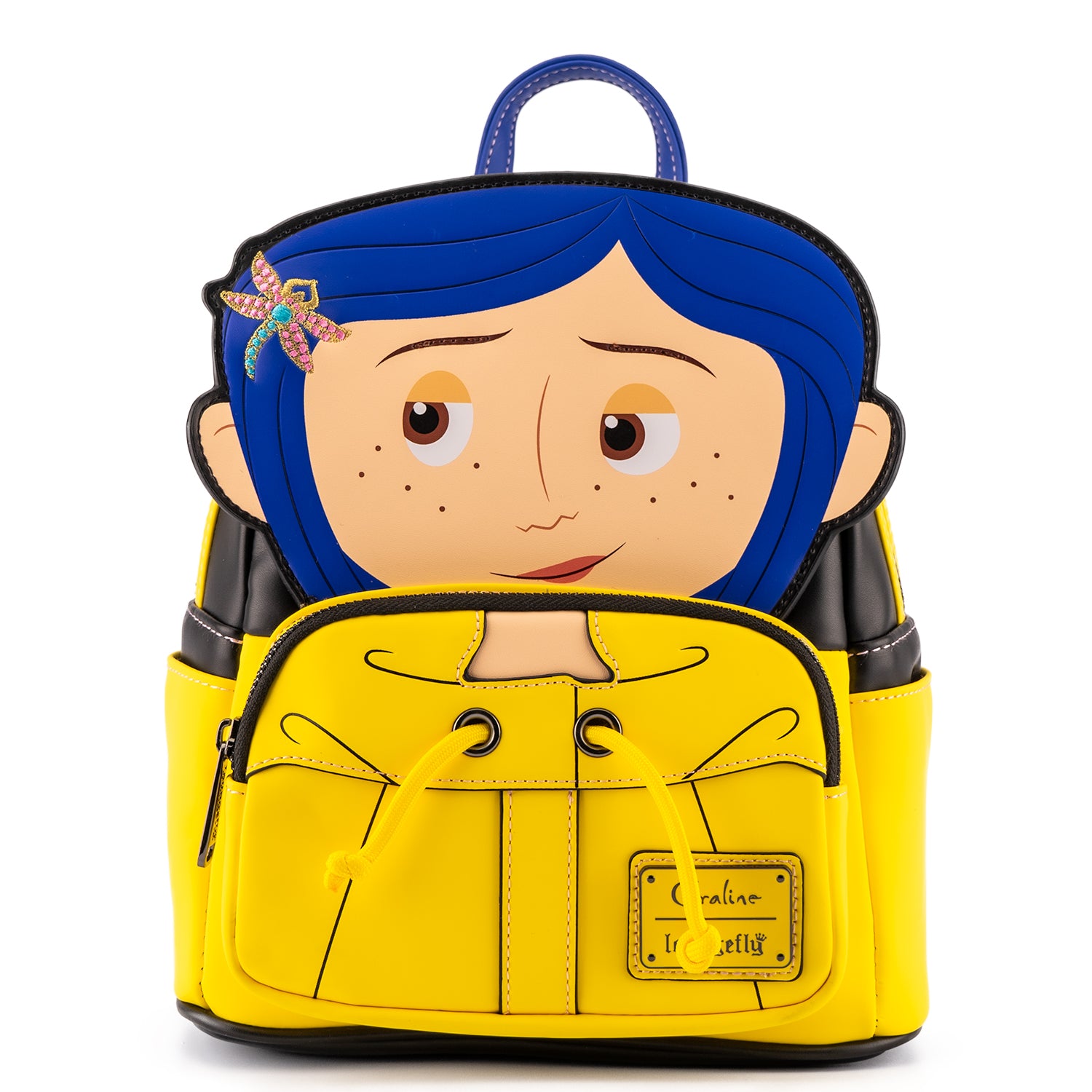 Laika | Coraline Raincoat Cosplay Mini Backpack